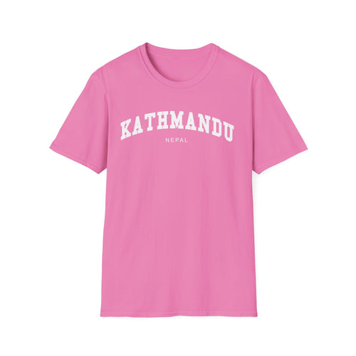 Kathmandu Nepal Varsity T-Shirt – Unisex Travel & Heritage Tee