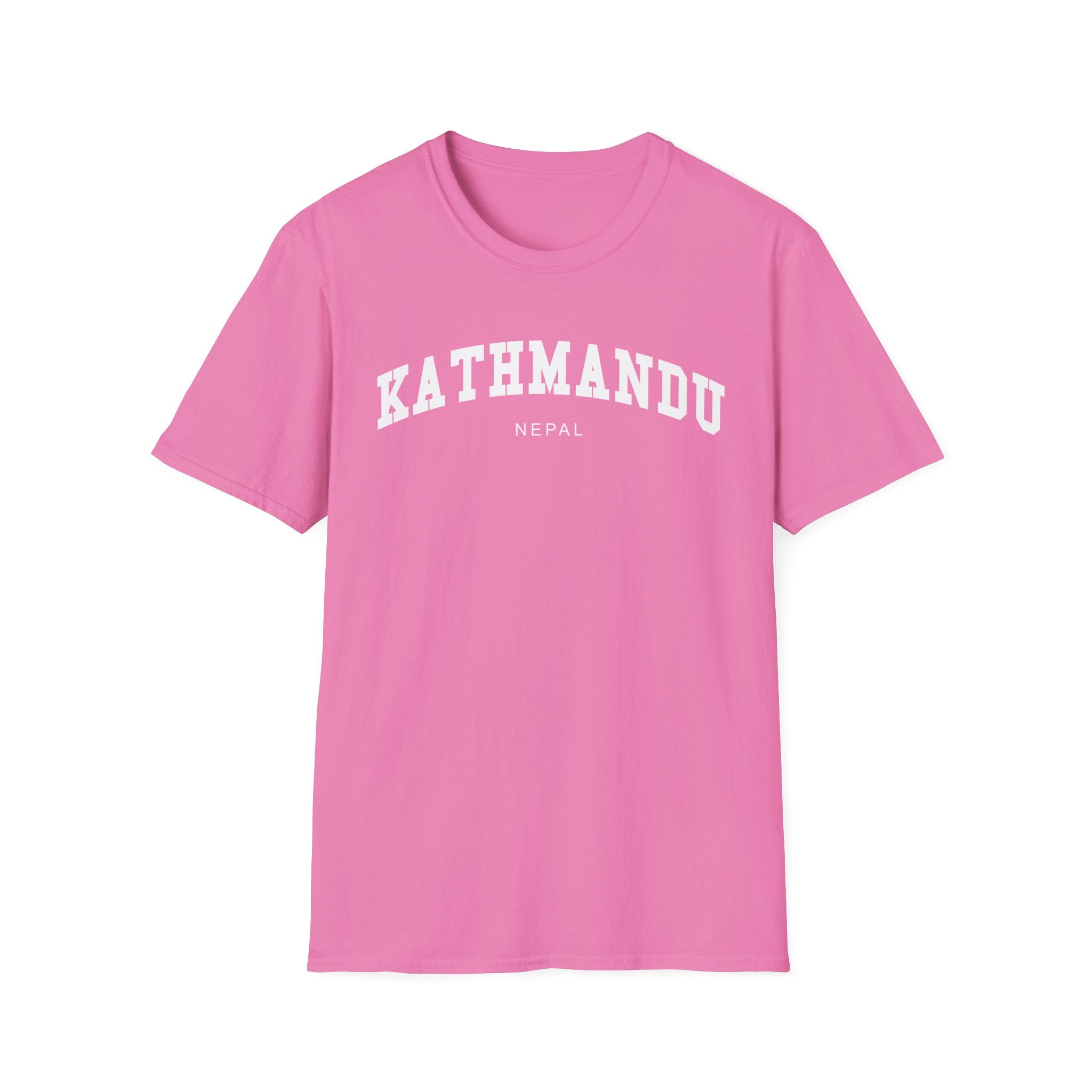Kathmandu Nepal Varsity T-Shirt – Unisex Travel & Heritage Tee