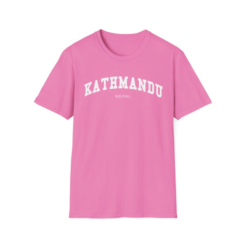 Kathmandu Nepal Varsity T-Shirt – Unisex Travel & Heritage Tee