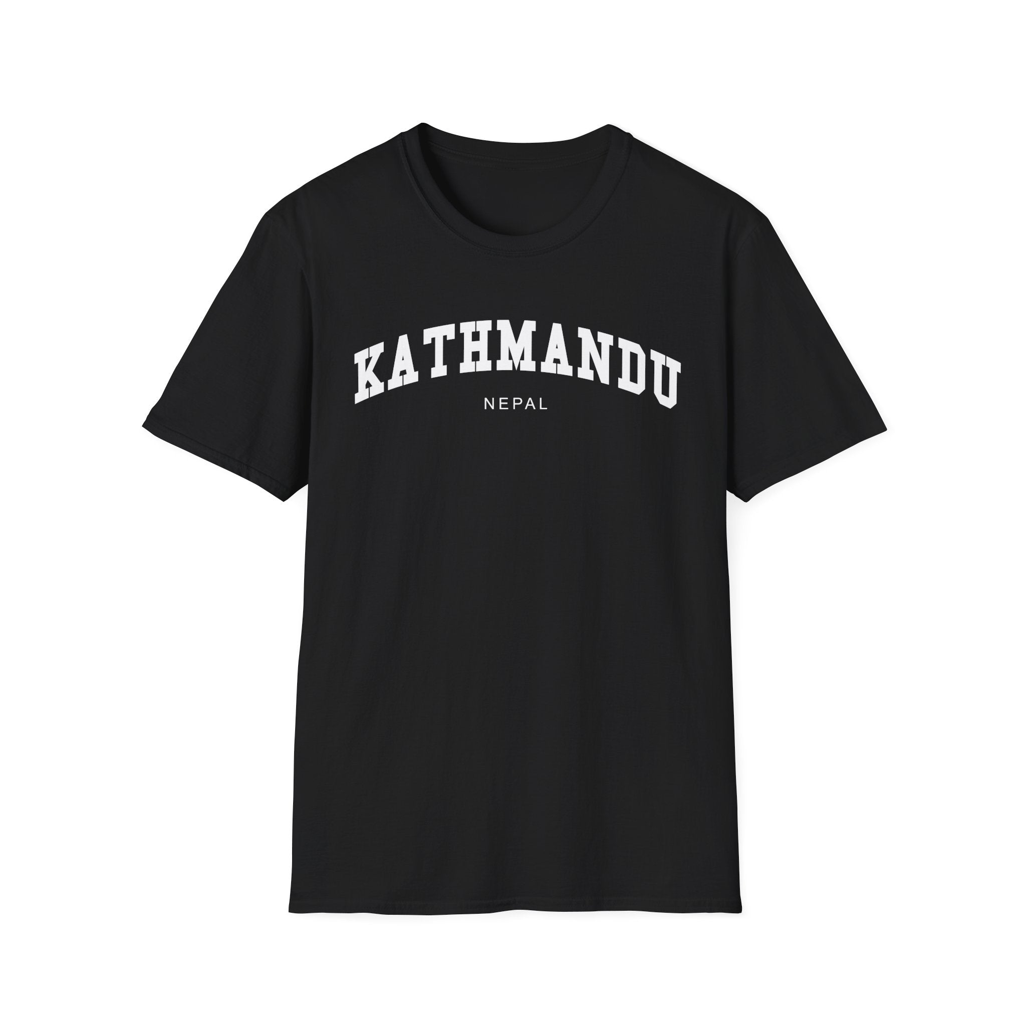 Kathmandu Nepal Varsity T-Shirt – Unisex Travel & Heritage Tee