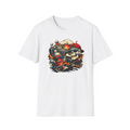 Street Art Skull Skater T-Shirt