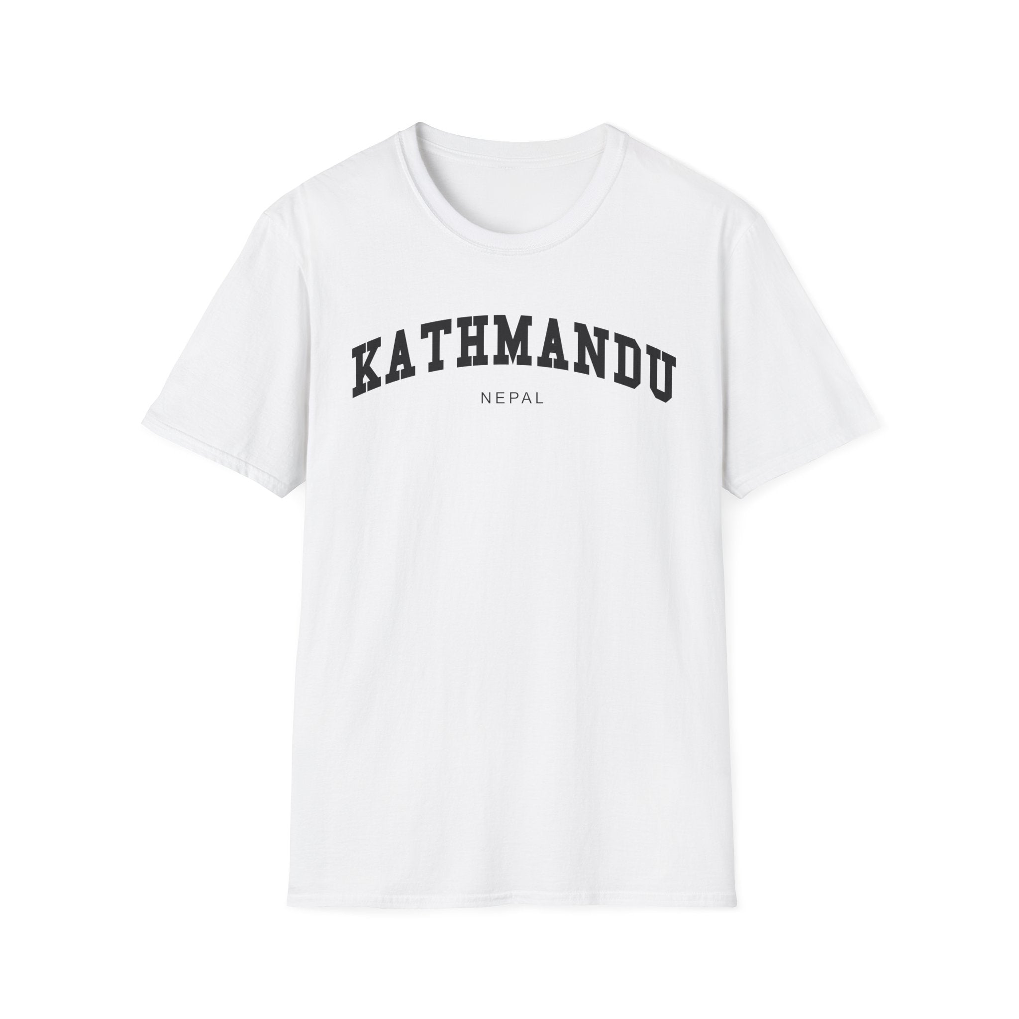 Kathmandu Nepal Varsity T-Shirt – Unisex Travel & Heritage Tee