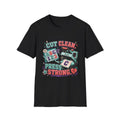 "Cut Clean, Press Strong" | Embroidery Aplliqué Cleaner T-Shirt